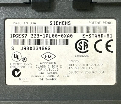 NEW Siemens 6ES7 223-1PL00-0XA0