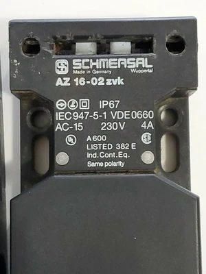 USED Schmersal AZ 16-02 ZVK