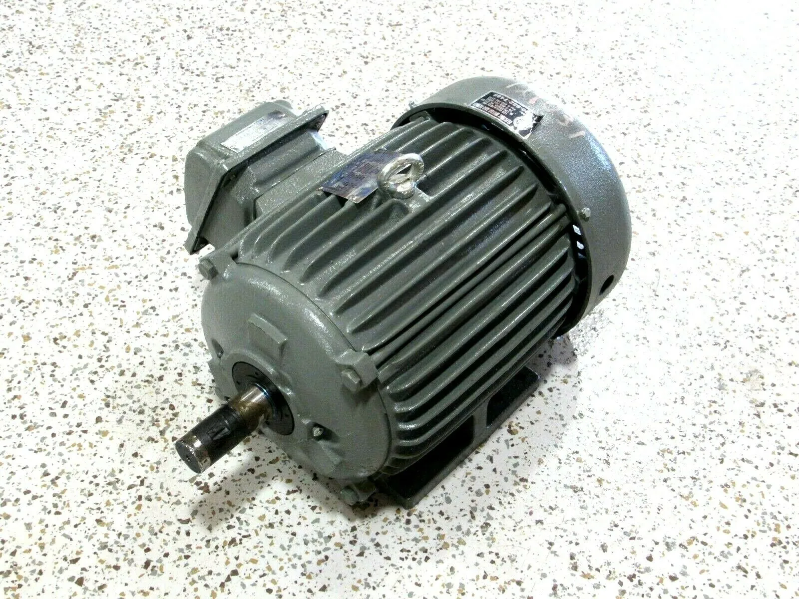 NEW TECO WESTINHOUSE EP0102 MOTOR 10HP 230/460V 3510 RPM 1-3/8" DIA. AEHH8N