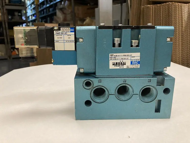 Used MAC VALVES MV-A2B-A211-PM-591J Solenoid Valves Ohio US | Surplus Asset Holdings #1246192
