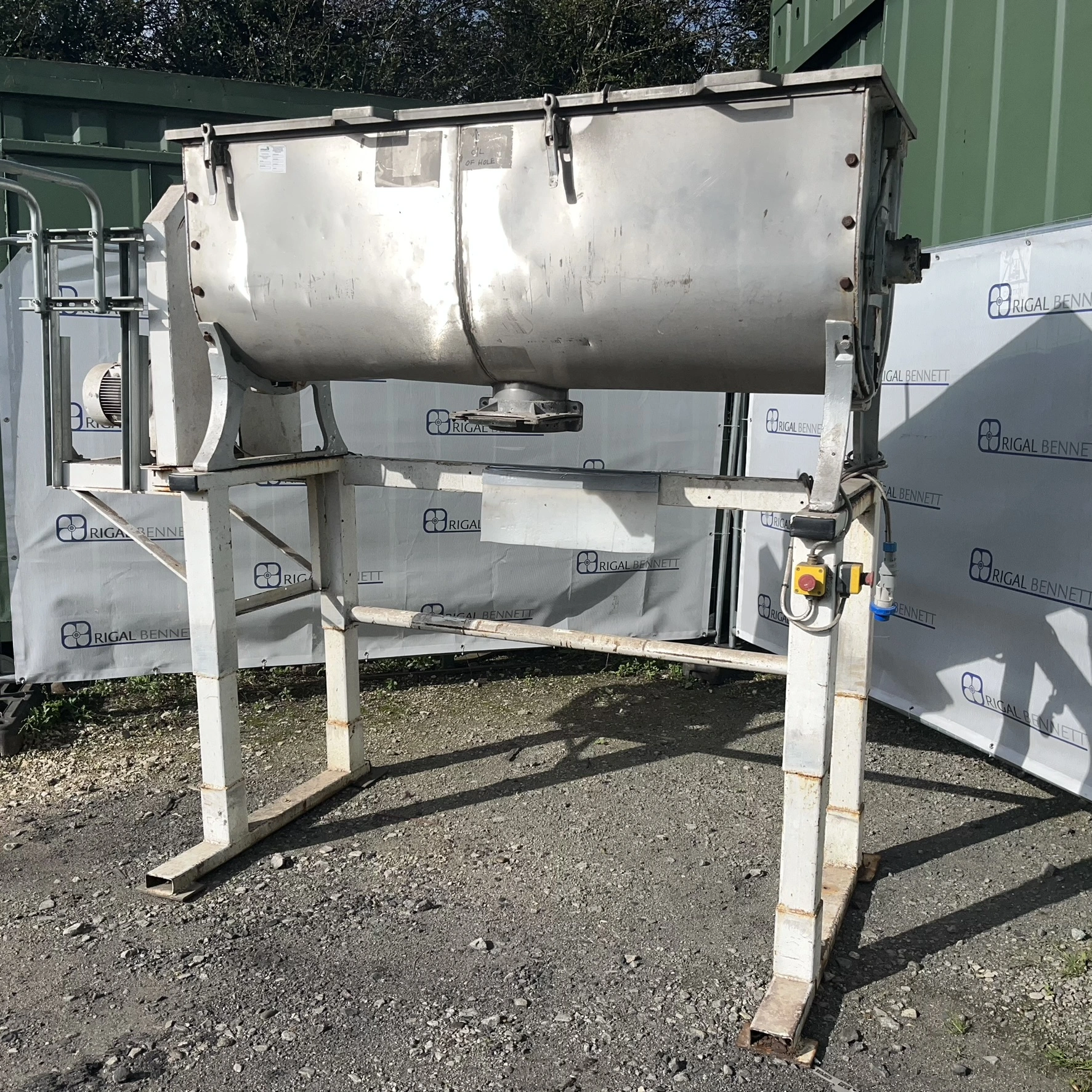 500L M/S Gardner Rapid U-Trough Mixer