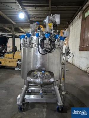 USED Pure-Flo Precision 500 Liter Pure Flo Precision Reactor, AL6XN S/S, 45/125#