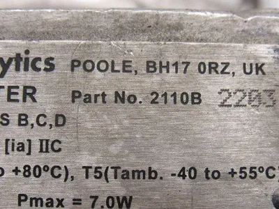 Zellweger 2110B 32VDC Apex Gas Detector Transmitter