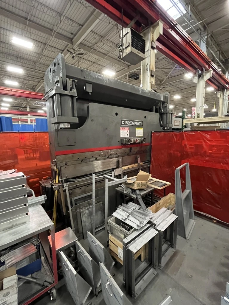 175 Ton Cincinnati Brake Press, Model 175CB x 10', Autobend 6 Controller