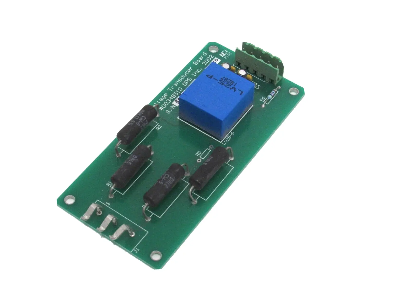 NEW DPS 0034BS10 VOLTAGE TRANSDUCER BOARD