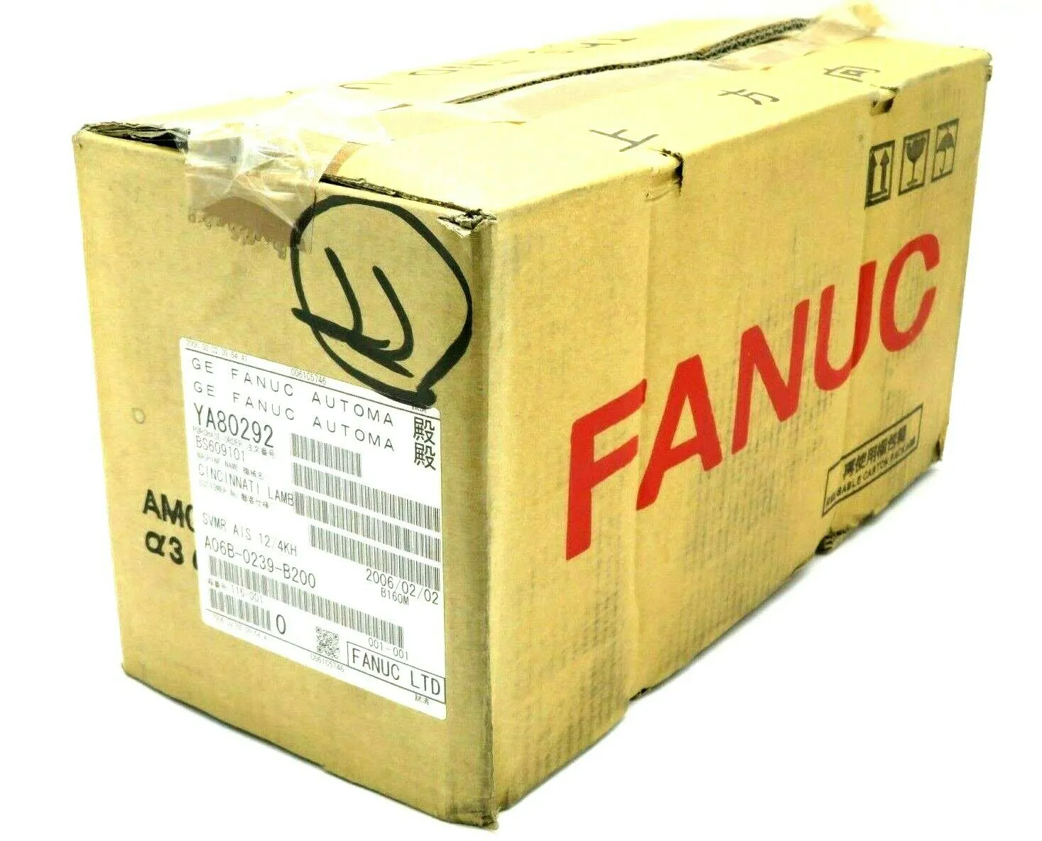 NEW GE FANUC A06B-0239-B200 SERVO MOTOR A06B0239B200