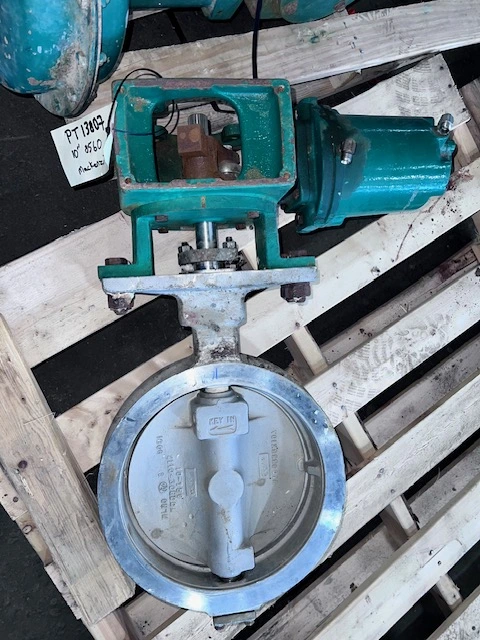 10" Fisher 8560 Butterfly Control Valve