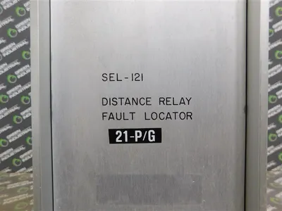 SEL SEL-121-4 Distance Relay Fault Locator 85-200V AC-DC 0.15A 60Hz Used