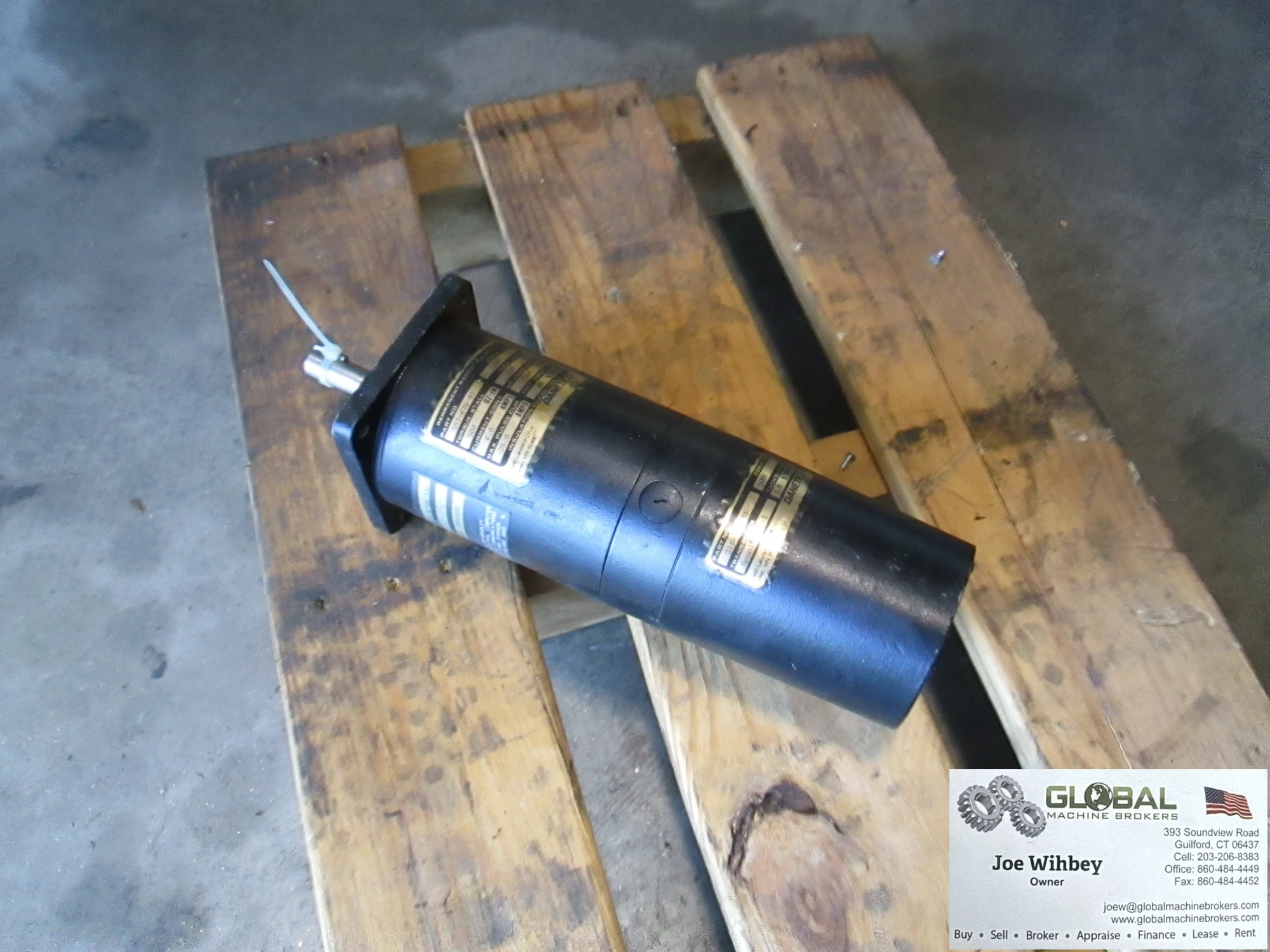 Danetics 557-676-92 Permanent magnet DC Motor, 1/2HP, 60v, 6amp