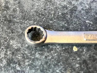 Craftsman 7/16in. Combination Wrench VA 44694 Made in USA,  6" long 12 Point