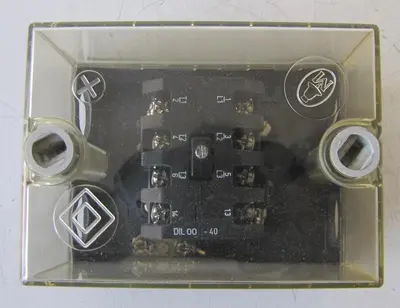 Klockner Moeller 20 Amp Industrial Contactor DIL 00-40-NA  3 Pole 20A 115V Coil