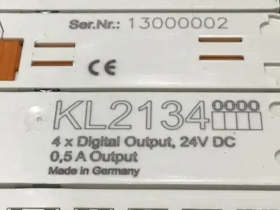 USED BECKHOFF KL2134