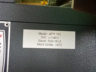 New | in-Stock 2022 AKYAPAK APK 101 Pipe, Tube & Bar Benders British Columbia CA | Lenmark #1743235