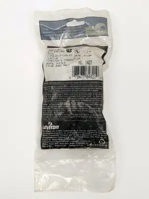 1433 | Leviton  Dustguard Plug 5-20P, 20A, 125V - New