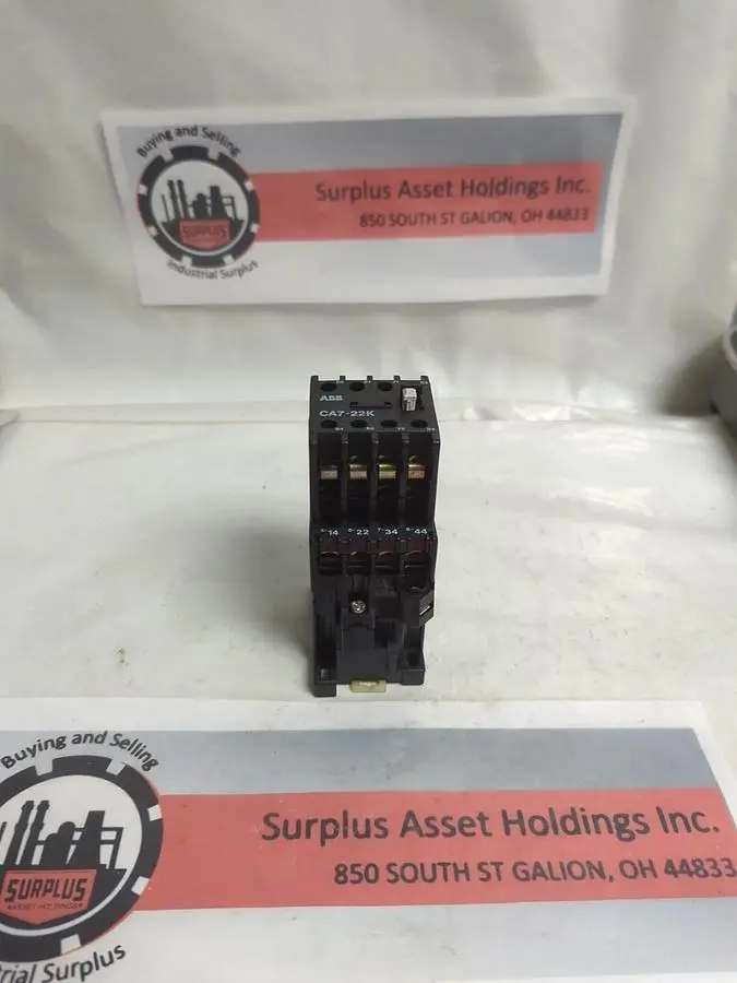 Used ABB CA7-22K Miscellaneous Equipment (Electrical & Power) | Surplus Asset Holdings #1203688