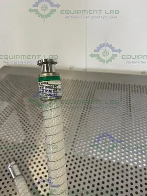 USED SANI TECH STHT-WR-0500 60" SILICONE HOSE W/ THREADED AND 1/2" SANITARY FITTING