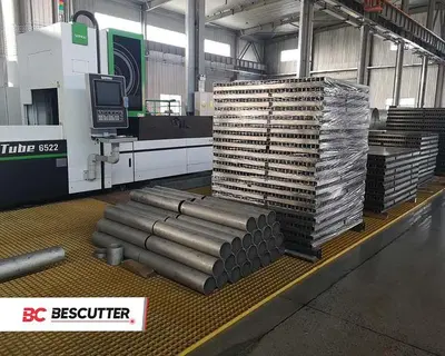 2026 Bescutter HYTUBE 2000W - 6000W IPG | Fiber Laser Tube Cutting Machine with Auto Tube Loading