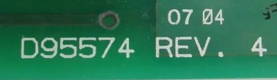 USED REXA D95574 CONTROL BOARD S95814 S96548 S96425