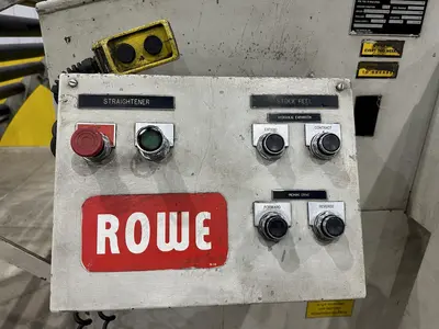 40” X .105” ROWE MODEL #CO-40 7-ROLL COIL STRAIGHTENER: STOCK #20334