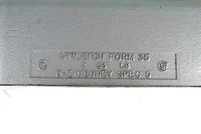 NEW APPLETON FORM 35