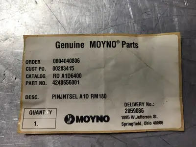USED MOYNO RD A1D6400