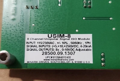 NEW Minarik USIM-8