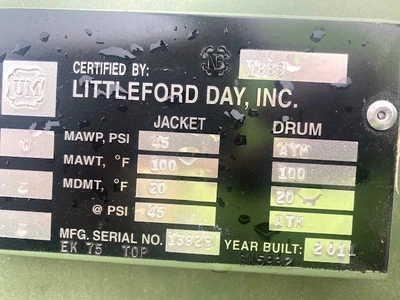 New | in-Stock _UNKNOWN_ EK-75 Littleford Mixers West Virginia US | Cooper Industries #1409661