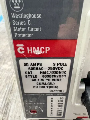 WESTINGHOUSE HMCP030H1C Electrical/PLC/Automation | ESS Industrial Equipment Sales (8)