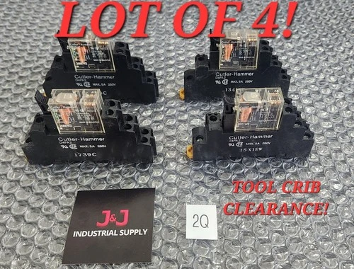 Used Cutler Hammer D4PA2 Relays & Switches Indiana US | J&J Industrial Supply #1075089