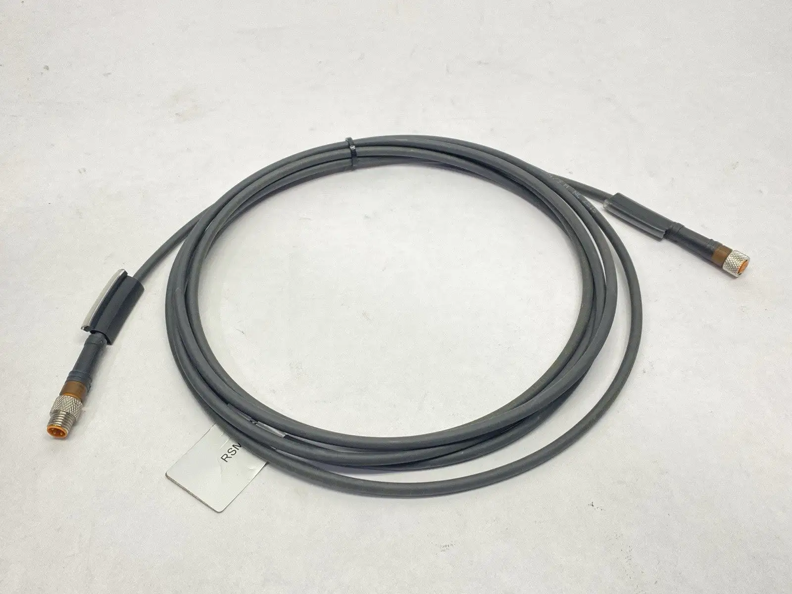 USED LUMBERG DOUBLE ENDED CORDSET M8 3-PIN MALE TO FEMALE 3M