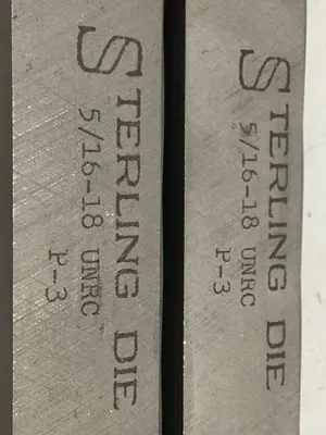NEW STERLING DIE P3 SET