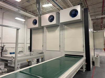 USED 2019 CEFLA OMNIDRY BELT3/3500/42/150 & TB 2V-4000