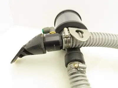 Kyokutoh Welding Tip Dresser Chip Vacuum Collector Cannister with Hose
