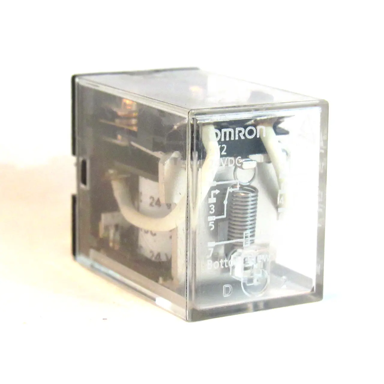 Omron LY2 Ice Cube Relay, 24V DC, Used