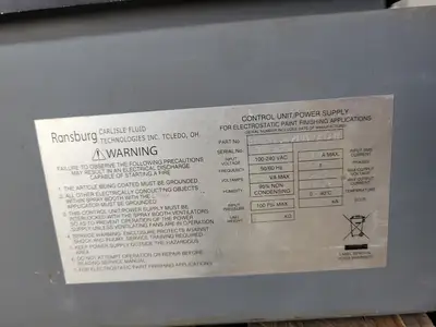 Used RANSBURG MICROPAK 2E Misc Electrical & Power Parts British Columbia CA | Lenmark #1439675