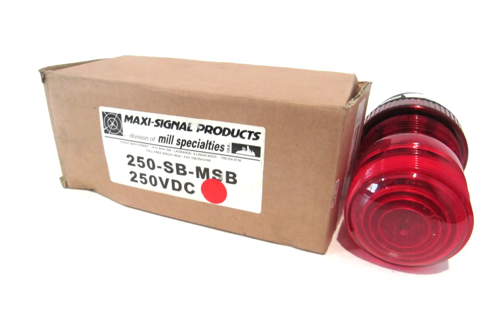 NEW MAXI SIGNAL 250-SB-MSB LED LIGHT 250SBMSB
