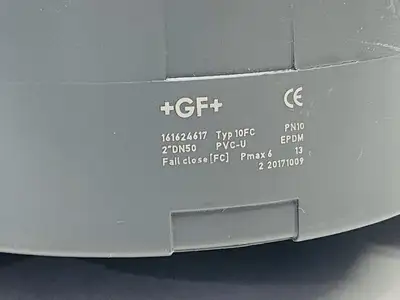 161624617, 198151699 | Georg Fischer 161624617 DIASTAR Ten PVC-U Diaphragm Valve 2" EPDM - New Other