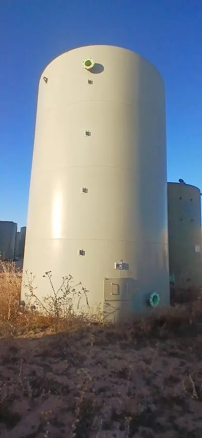 USED 2019 SMITH INDUSTRIES 750 BBL VERTICAL TANK