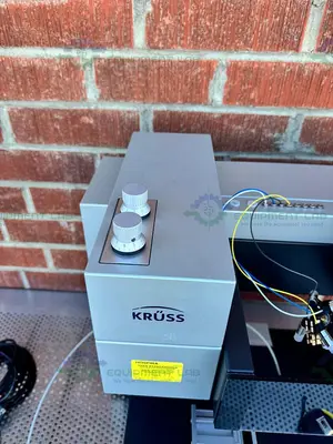 USED KRUSS DSA100S AUTOMATED CONTACT ANGLE AND DROP SHAPE ANALYZER 100 W, 24 VDC