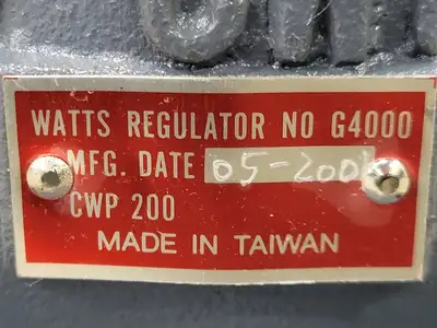 USED WATTS G4000