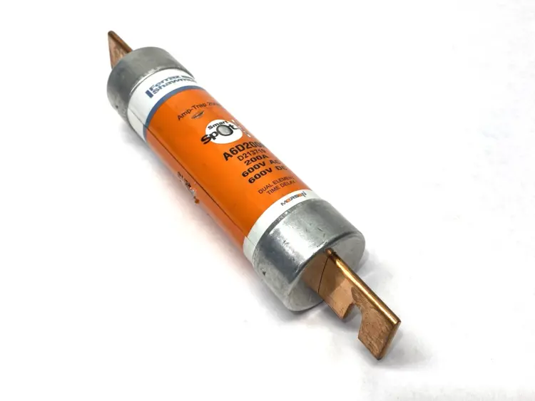 Used MERSEN DUAL ELEMENT TIME DELAY FUSE 600V 200A Fuses Michigan US | Maverick Industrial Sales #1089864