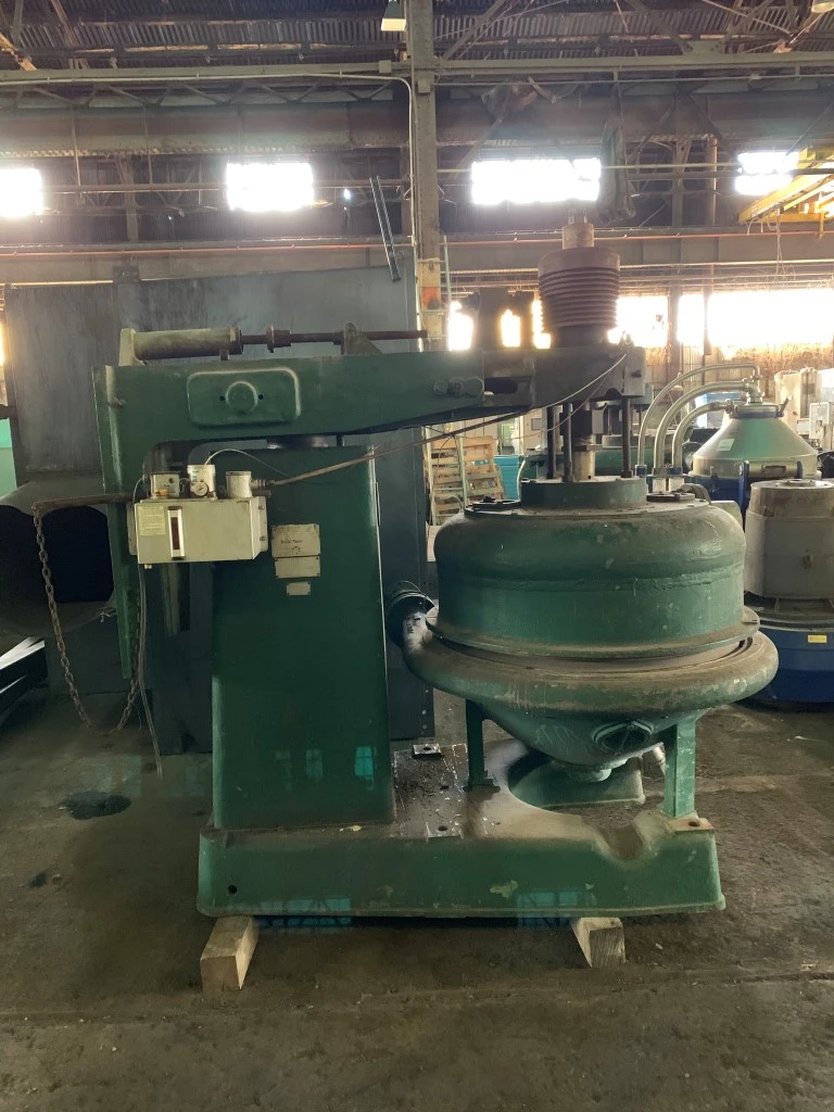 Dorr-Oliver H-30 Merco nozzle centrifuge, 316SS.