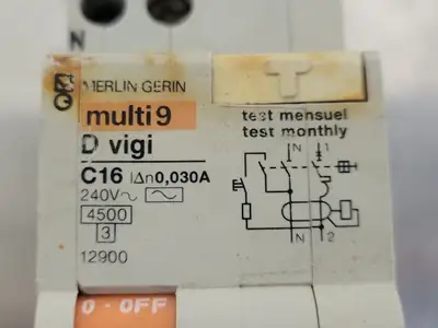 Used MERLIN GERIN C16 Switchgears British Columbia CA | Lenmark #244640