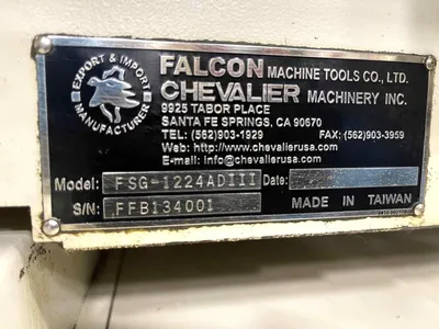 2014 CHEVALIER FSG-1224ADIII Grinders, CNC Surface | Machinery Central (13)