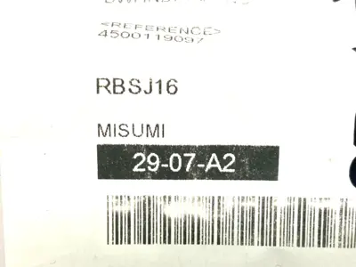 USED MISUMI THREADED ROLLER PLUNGER, PUSH-UP 10MM STROKE