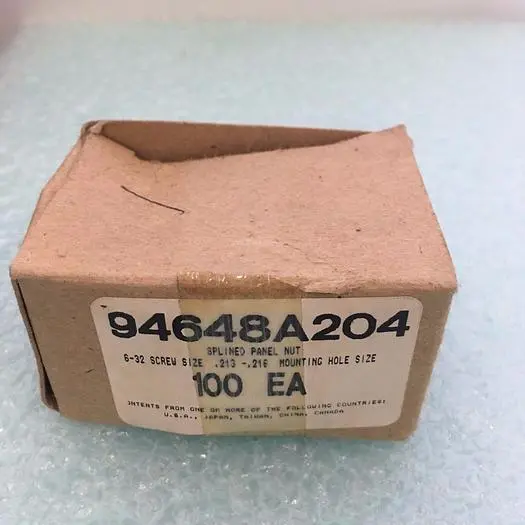 SPLINED PANEL NUT 94648A204