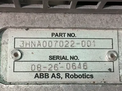 Used ABB 3HNA007022001 Robot Parts Ohio US | HGR 24 #1300044