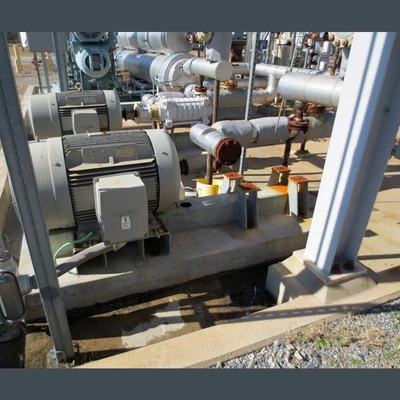 Siemens 125 HP Motor