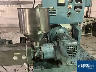 USED Killion 1.25" Killion Extruder, 24:1 L/D, 5 HP with Bath