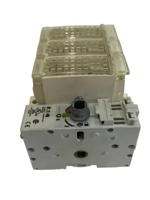 USED EATON R9J3060FJ FUSIBLE ROTARY DISCONNECT 60A 3POLES 600VAC